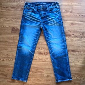 American Eagle Outfitters Blue Straight Jeans